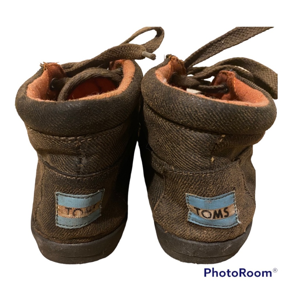💫 Toms 7.5 Wide Lace up Shoes - Picture 2 of 11